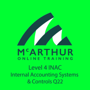 Level 4 INAC - Internal Accounting Systems & Controls Q22