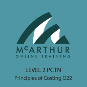 Level 2 PCTN - Principles of Costing Q22